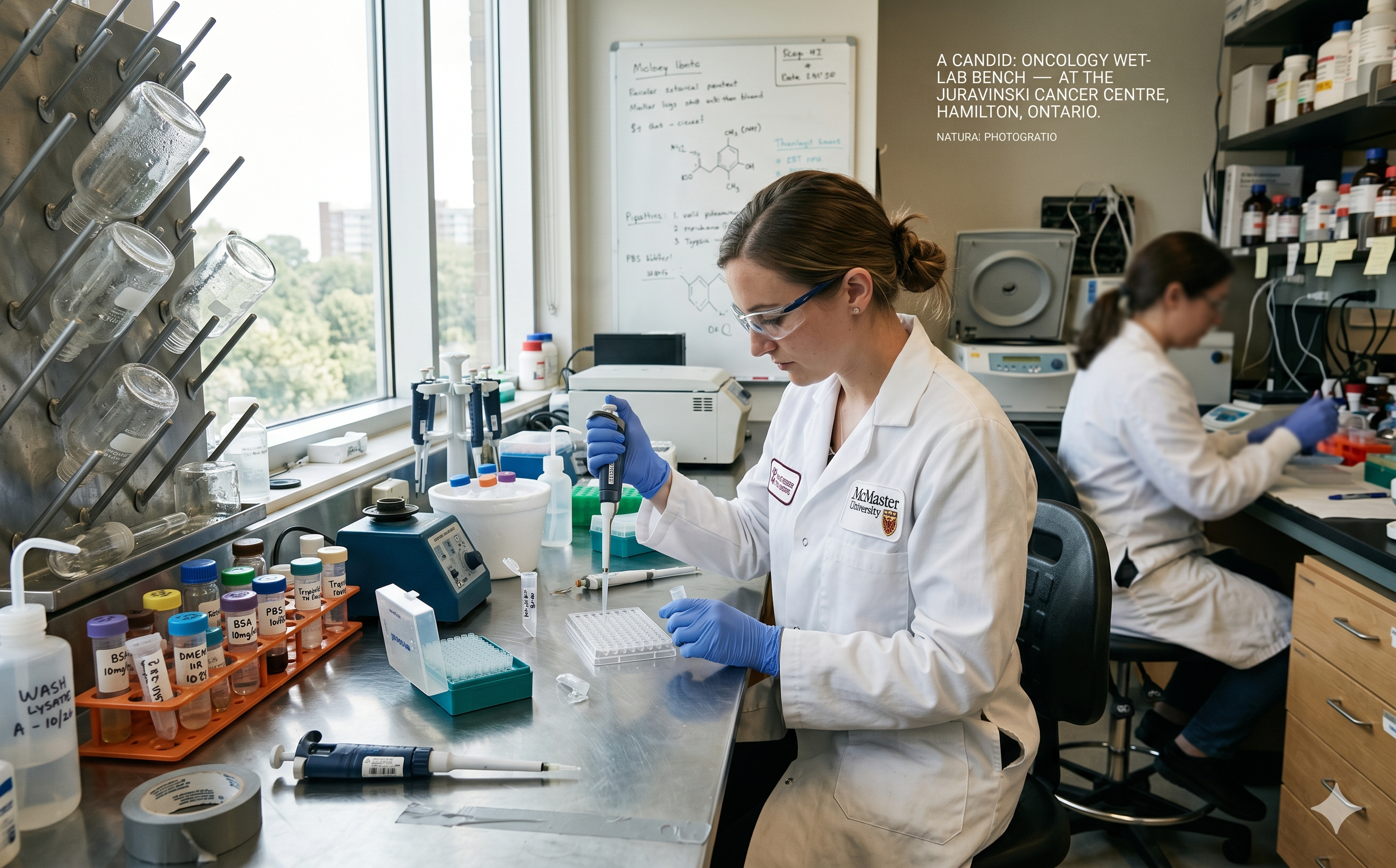 Cullinan Therapeutics — wet-lab bench, Cambridge MA