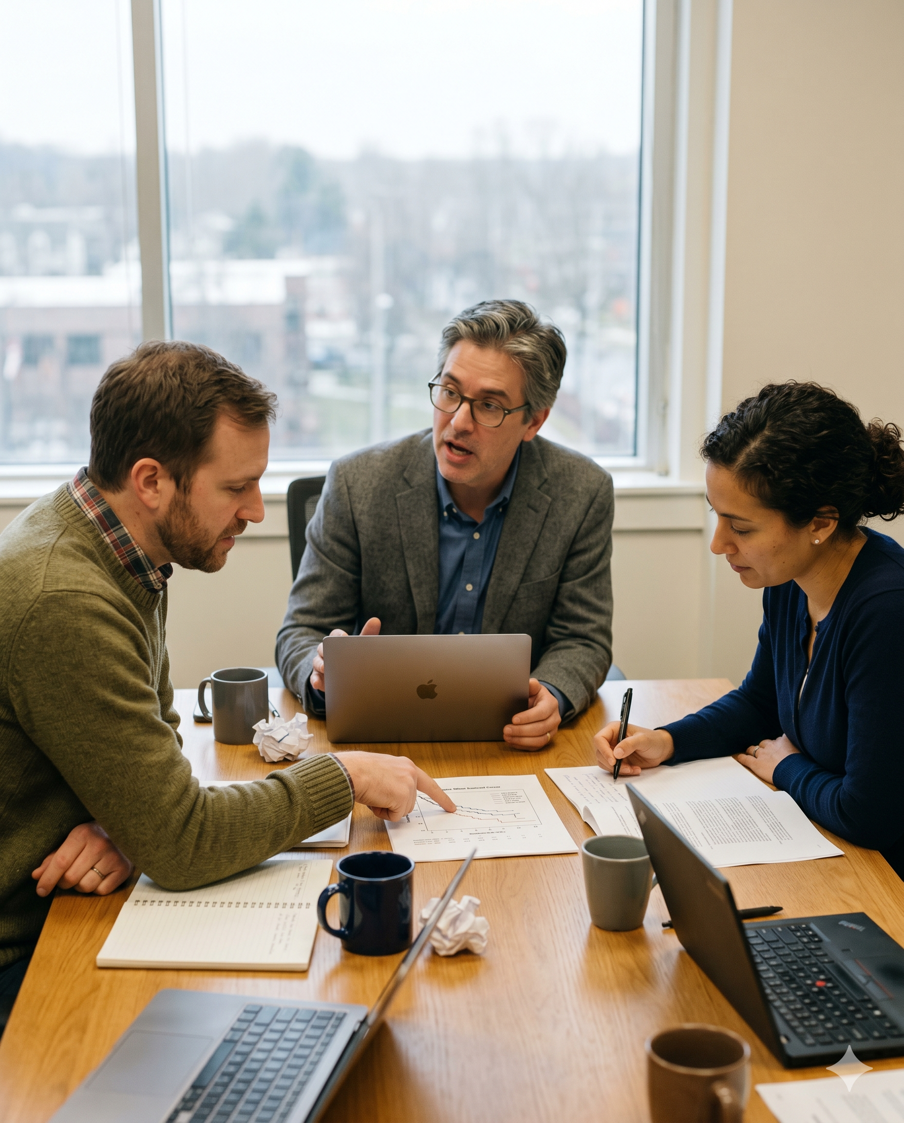 Arcus Biosciences clinical-operations team reviewing a phase II readout.