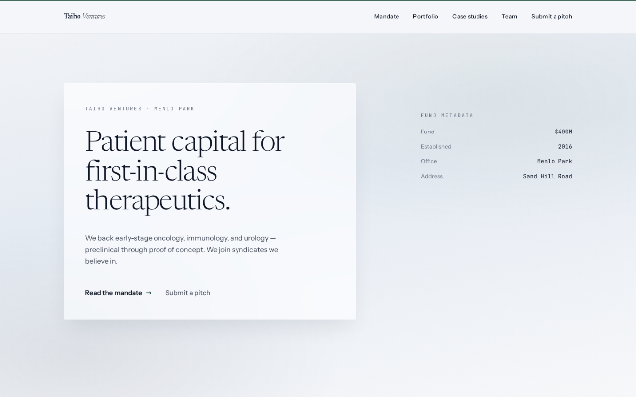 Soft Futurism Ventures preview
