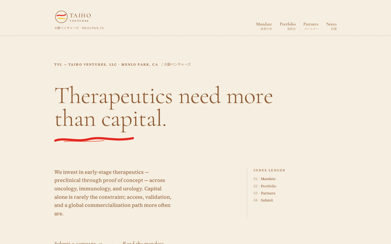 Monograph Ventures preview
